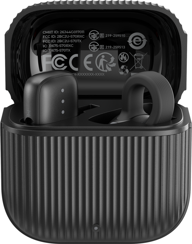 SmallRig 5718 S70-C1 Wireless Microphone Black -langaton mikrofoni