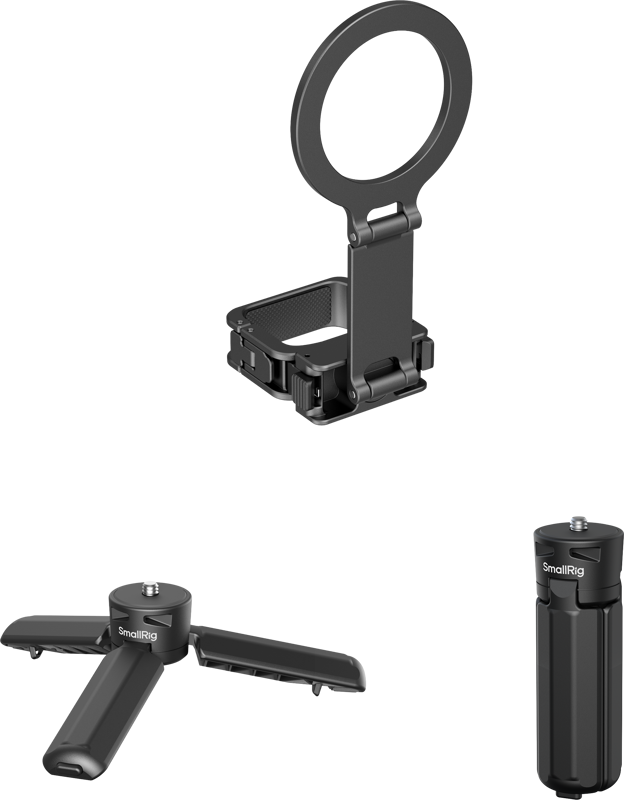 800q-02_138819 SmallRig 6864 Lightweight Vlog Cage Kit for DJI Osmo Pocket 4P / 4 / 3, Xtra Muse -kehikkosarja
