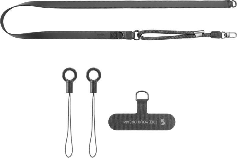 800q-02_138950 SmallRig 6732 BS-S1 2-in-1 Shoulder Strap Black