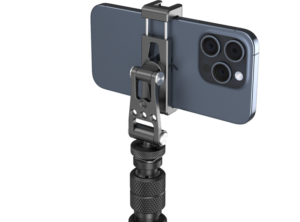 SmallRig 6528 Monopod with Triple Ground Spikes and Phone Support with Cold Shoe Mount -monopodi