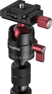800q-02_139124 SmallRig 6397 Monopod with Triple Ground Spikes and Panoramic Ball Head with Arca-Swiss Plate -monopodi
