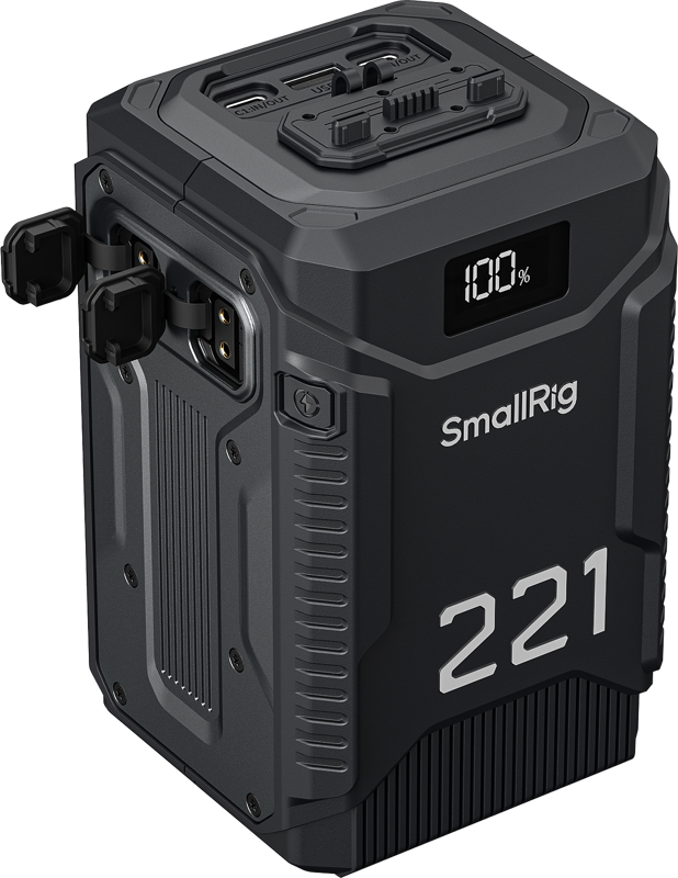 SmallRig 5865 T221 Triple-Proof (1.8m Drop-Resistant, IP54 Waterproof / Dustproof) -V-mount-akku