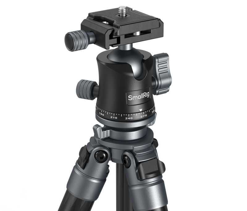 800q-03_137997 SmallRig 6598 Ultra-Light Travel Photography Carbon Fiber Tripod -hiilikuituinen matkajalusta