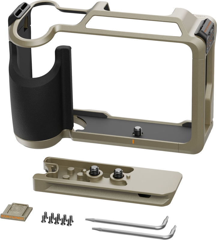 800q-03_139136 SmallRig 5928 Modular Metal Cage for Hasselblad X2D II 100C / X2D 100C Tundra Green camera cage