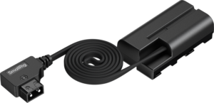 SmallRig 6415 Attachable Self-Coiling Dummy Battery Power Cable D-Tap to NP-F550 -virtakaapeli