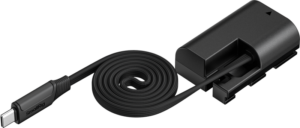 800q-03_139319 SmallRig 6414 Attachable Self-Coiling Dummy Battery Power Cable USB-C for LP-E6P - power cable