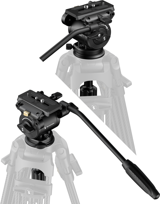 800q-04_138810 SmallRig 6551 Heavy-Duty Video Head -videopää