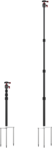 800q-04_139124 SmallRig 6397 Monopod with Triple Ground Spikes and Panoramic Ball Head with Arca-Swiss Plate -monopodi