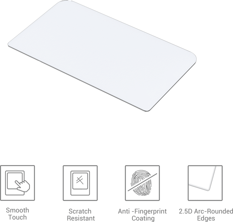 800q-05_138822 SmallRig 6710 HD AR Screen Protector Kit for DJI Osmo 360 / 360 Ⅱ -näytönsuoja