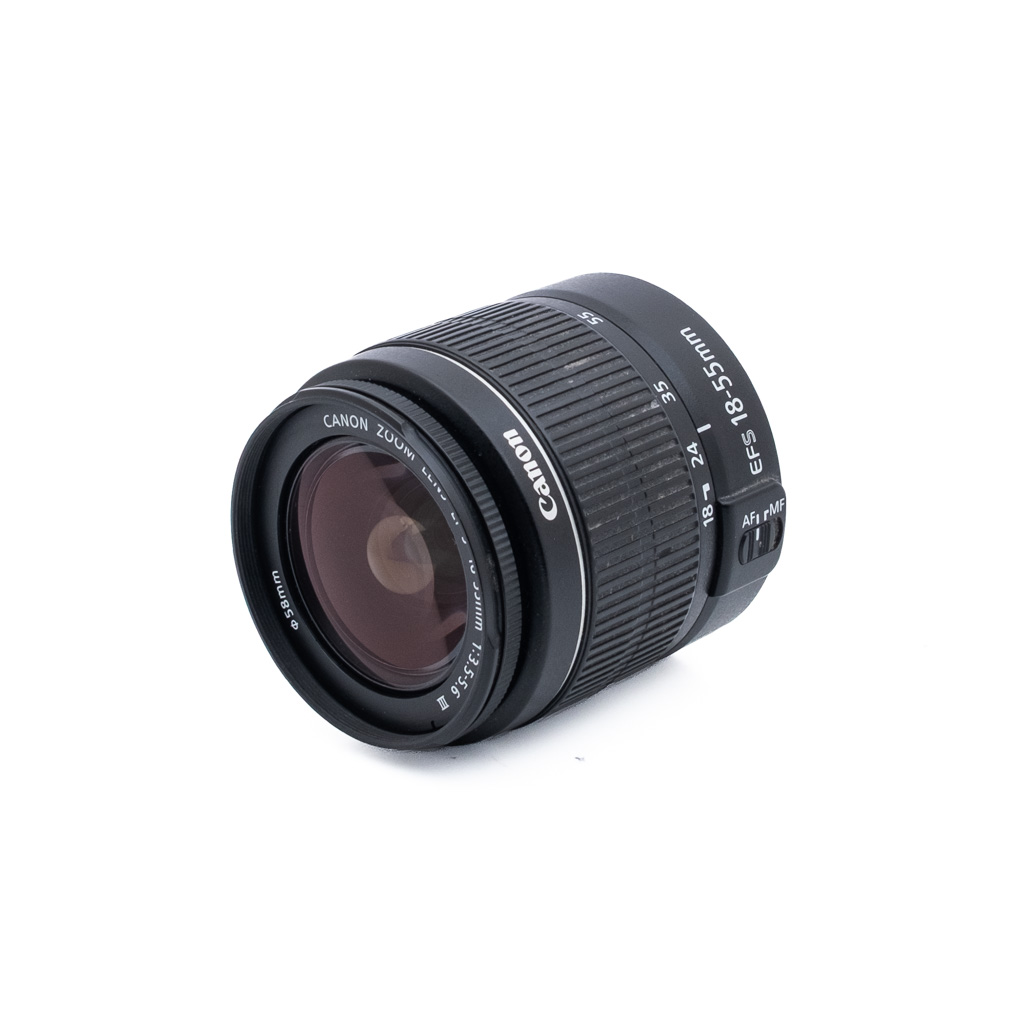 Canon 18–55mm f35–56 III_2 Canon EF-S 18-55mm f/3.5-5.6 III - Used