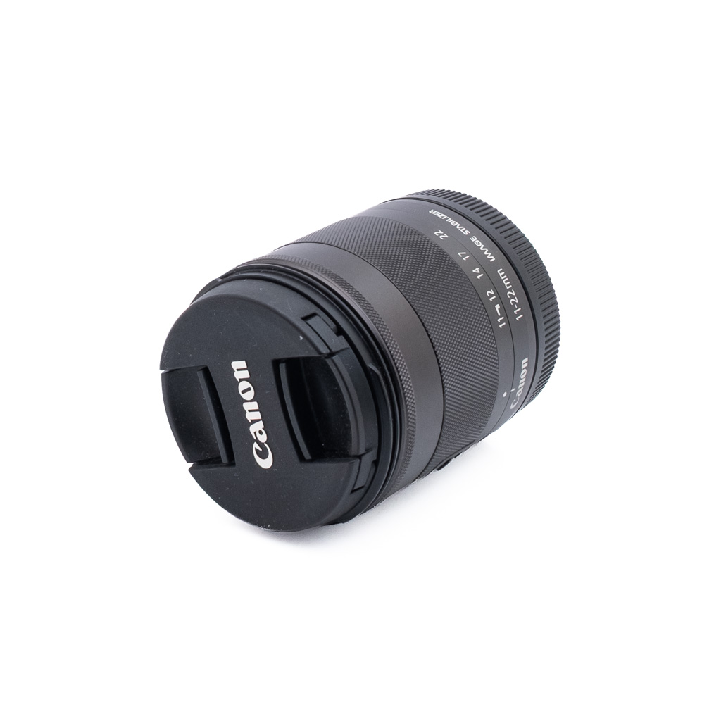 Canon EF-M 11-22mm f4-56 IS STM_1 Canon EF-M 11-22mm f/4 - 5.6 IS STM - Käytetty