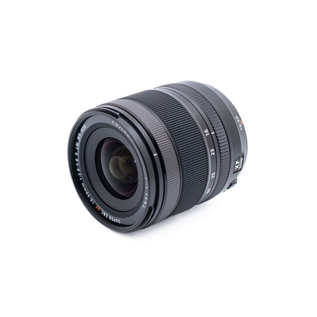 Fuji 16-50mm f28-48 R LM WR_2 Fujifilm Fujinon XF 16-50mm f/2.8-4.8 R LM WR - Käytetty
