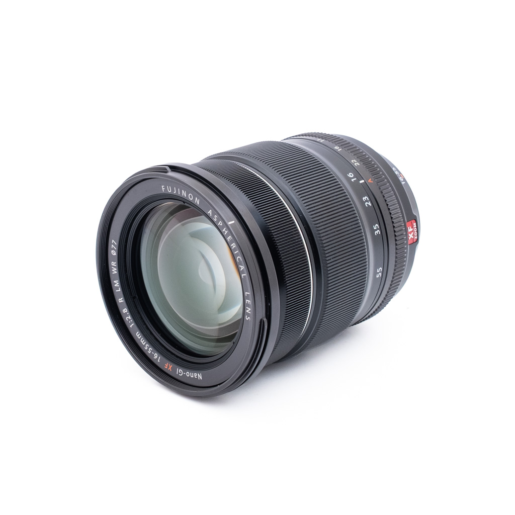Fuji 16-55mm f28 R LM WR_2 Fujifilm Fujinon XF 16-55mm f/2.8 R LM WR - Käytetty