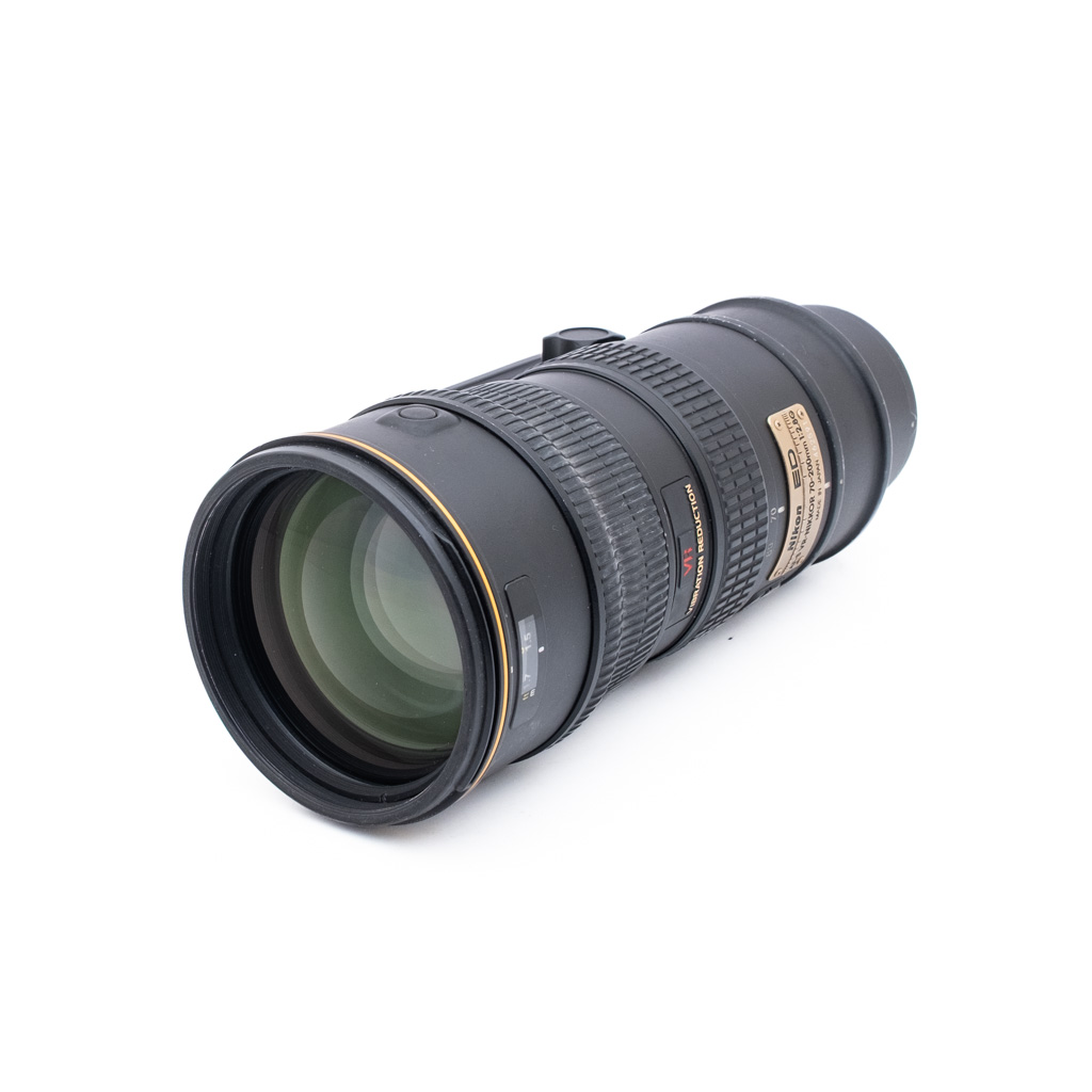 Nikon 70-200mm f28 G ED VR_2 Nikon AF-S Nikkor 70-200mm f/2.8G VR ED - Käytetty