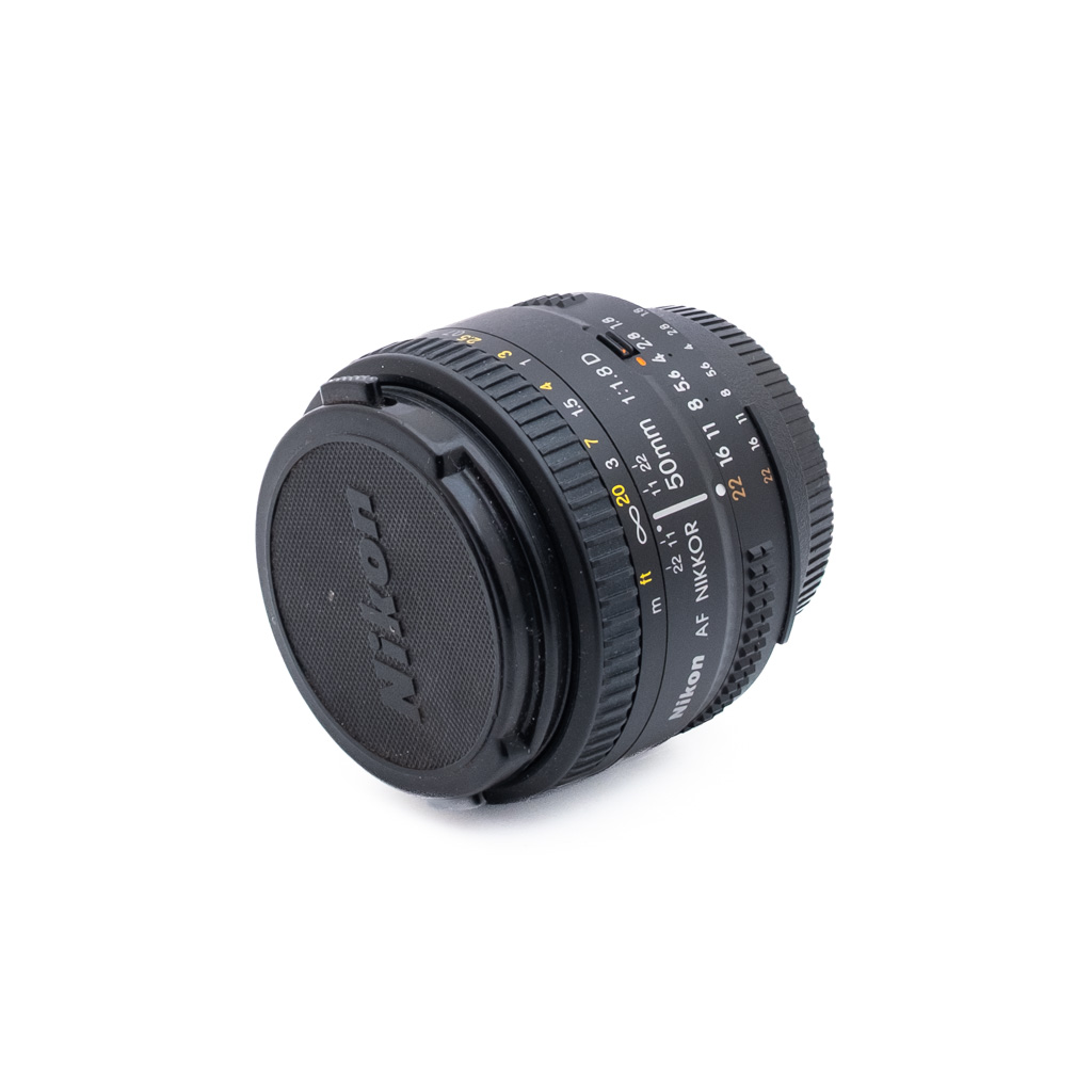 Nikon AF Nikkor 50mm f18 D_1 Nikon AF Nikkor 50mm f/1.8 D - Käytetty