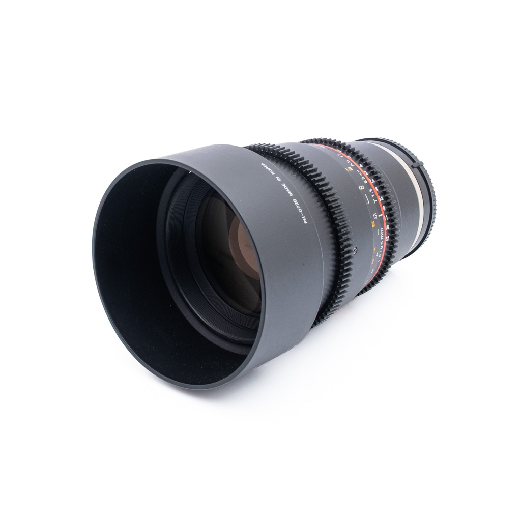 Samyang 85mm f15_1 Samyang 85mm T1.5 AS IF Sony FE - Käytetty
