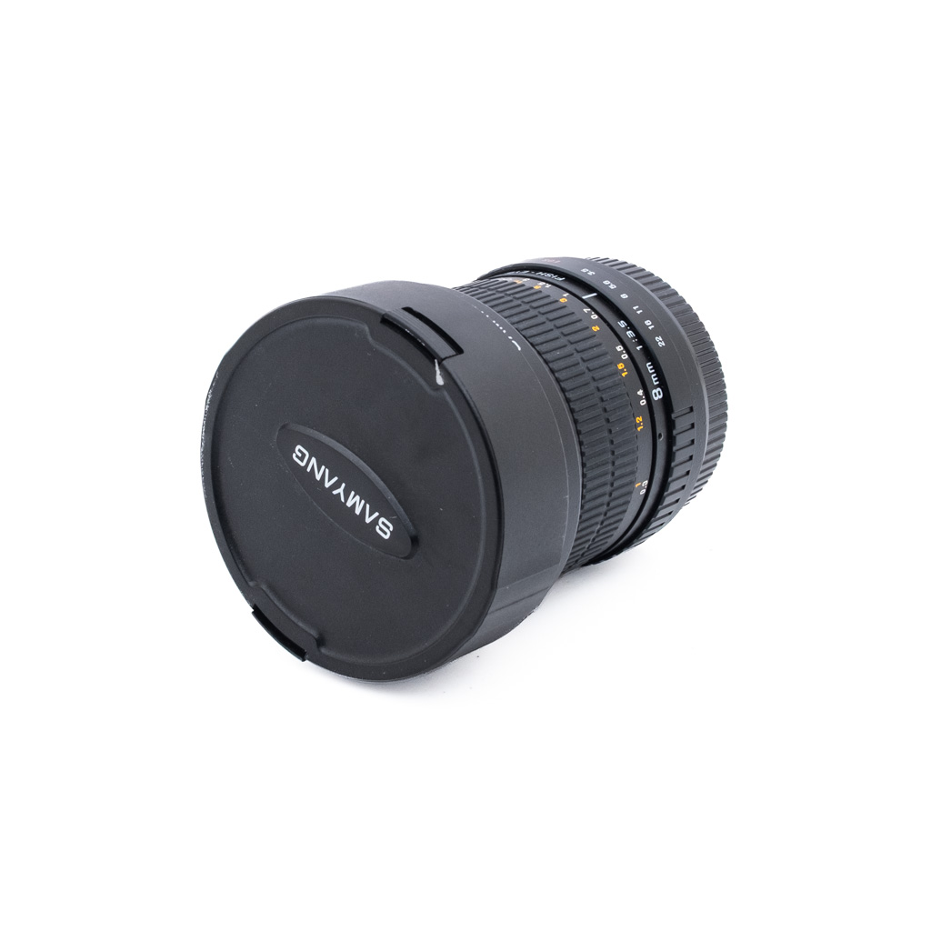 Samyang 8mm f35 Canon_1 Samyang 8mm f/3.5 Fisheye CS Canon EF-S - Käytetty