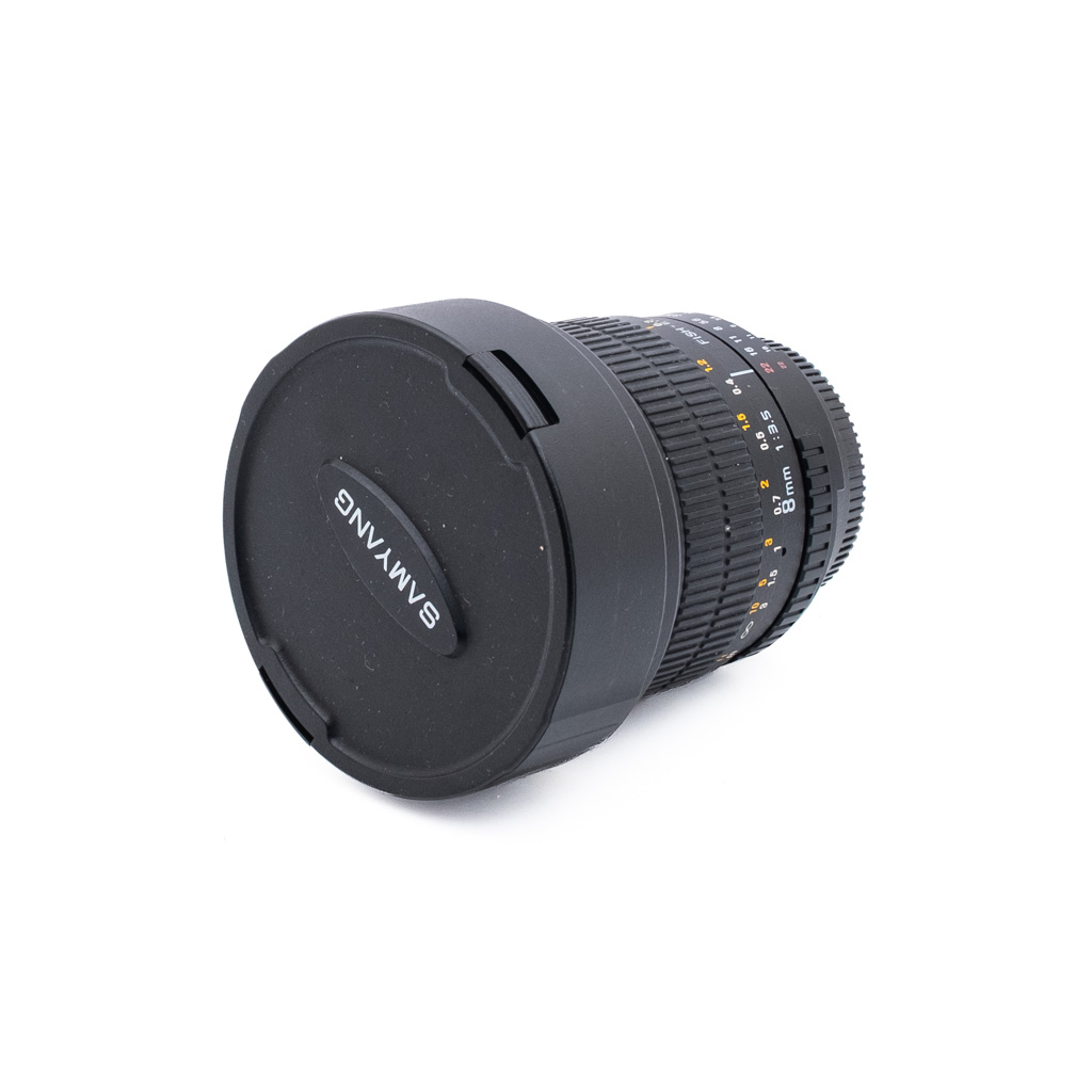 Samyang 8mm f35 Nikon_1 Samyang 8mm f/3.5 Fisheye CS Nikon F DX – Second-hand