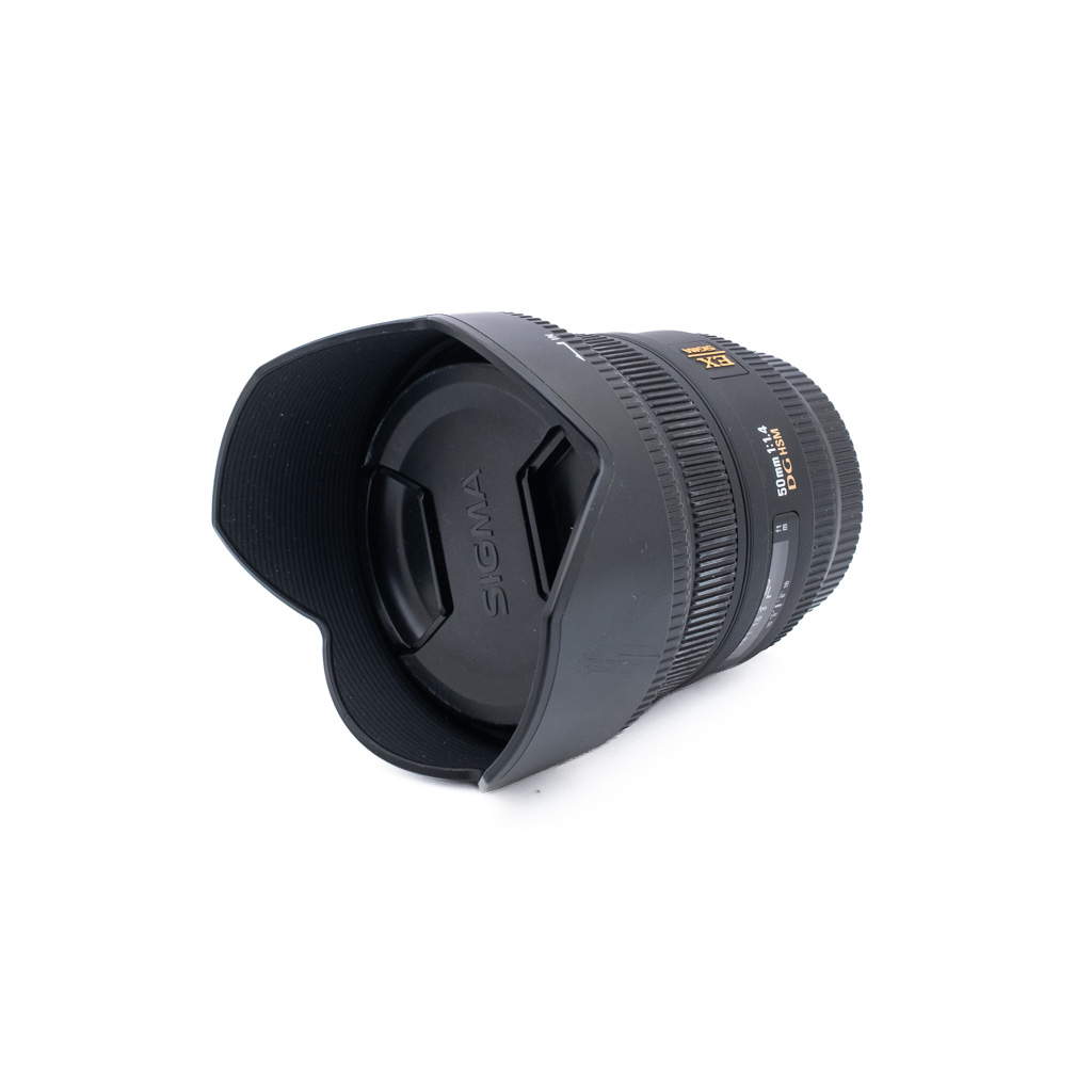 Sigma EX 50mm f14 Canon_1 Sigma 50mm f/1.4 EX DG HSM Canon EF - Käytetty