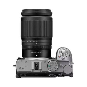 Nikon Z5 IIC Silver + Z 24–200mm f/4–6.3 VR system camera – product image 2 Nikon Z5 IIC Silver + Z 24–200mm f/4–6.3 VR system camera – product image 2