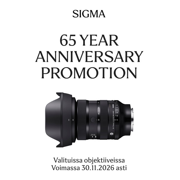 Sigma 65v juhlakampanja