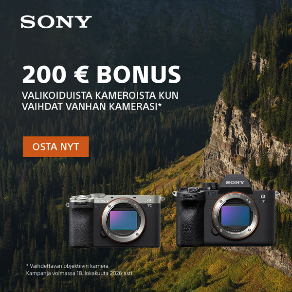 Sony Trade-IN vaihtohyvityskampanja