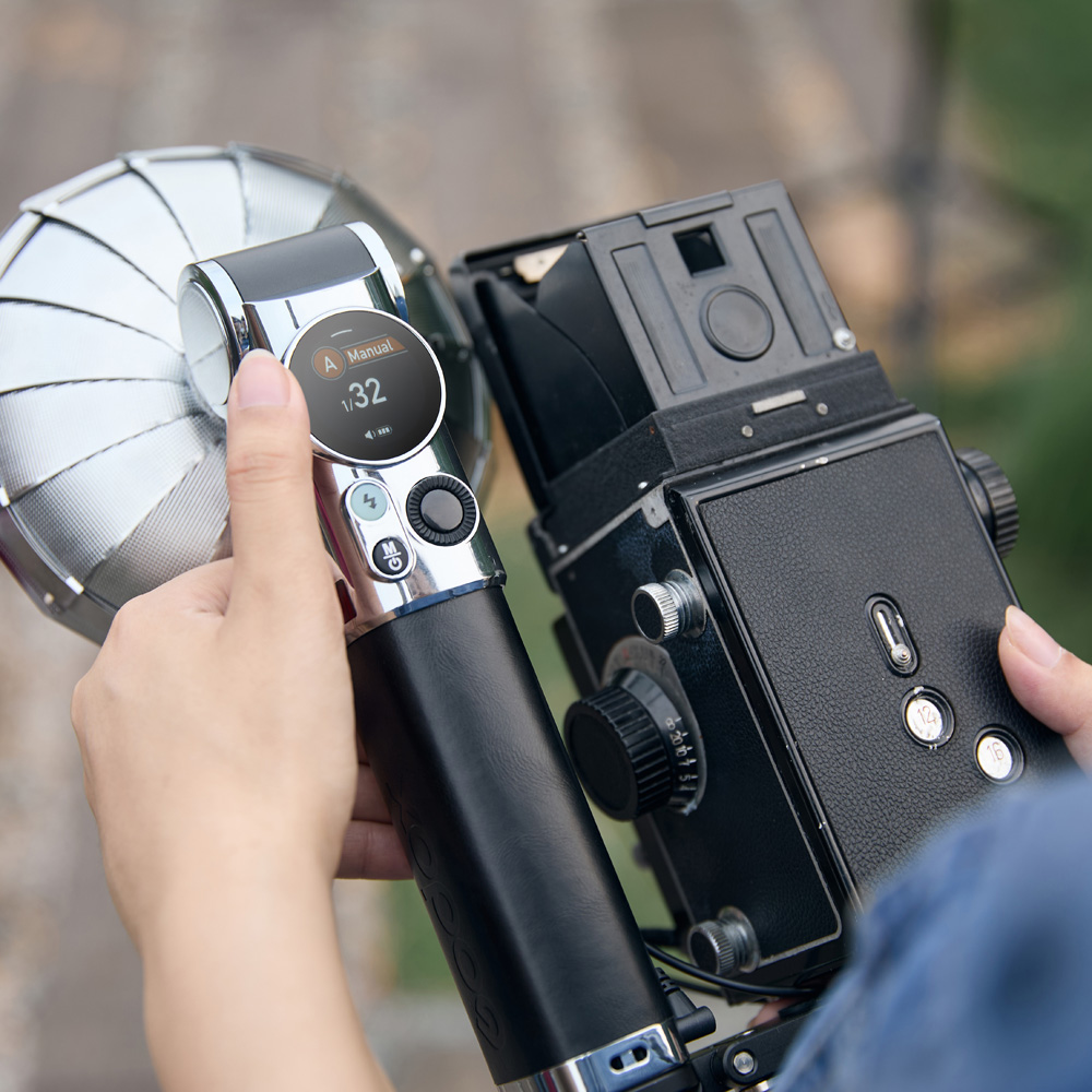 Godox Retro Lux Master -salama, musta