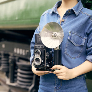 Godox Retro Lux Master -salama, musta