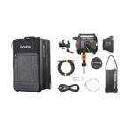 Godox KNOWLED MG1200R K1 RGB -LED-valo kantolaukulla