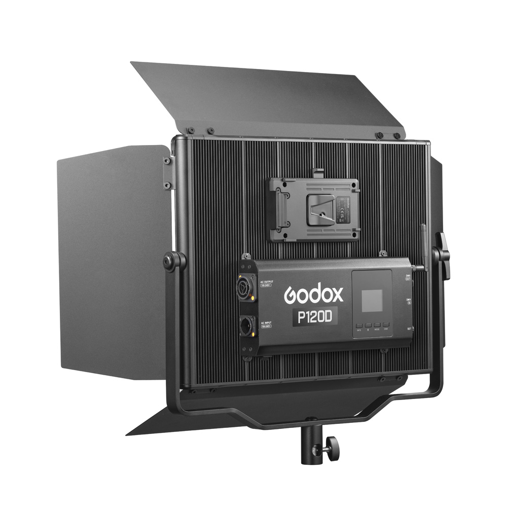 Godox P120D K2 -LED-paneelisarja, 3 valoa