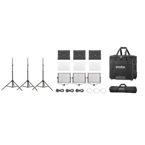 1724749016_005 Godox P120Bi K2 -LED-paneelisarja, 3 valoa