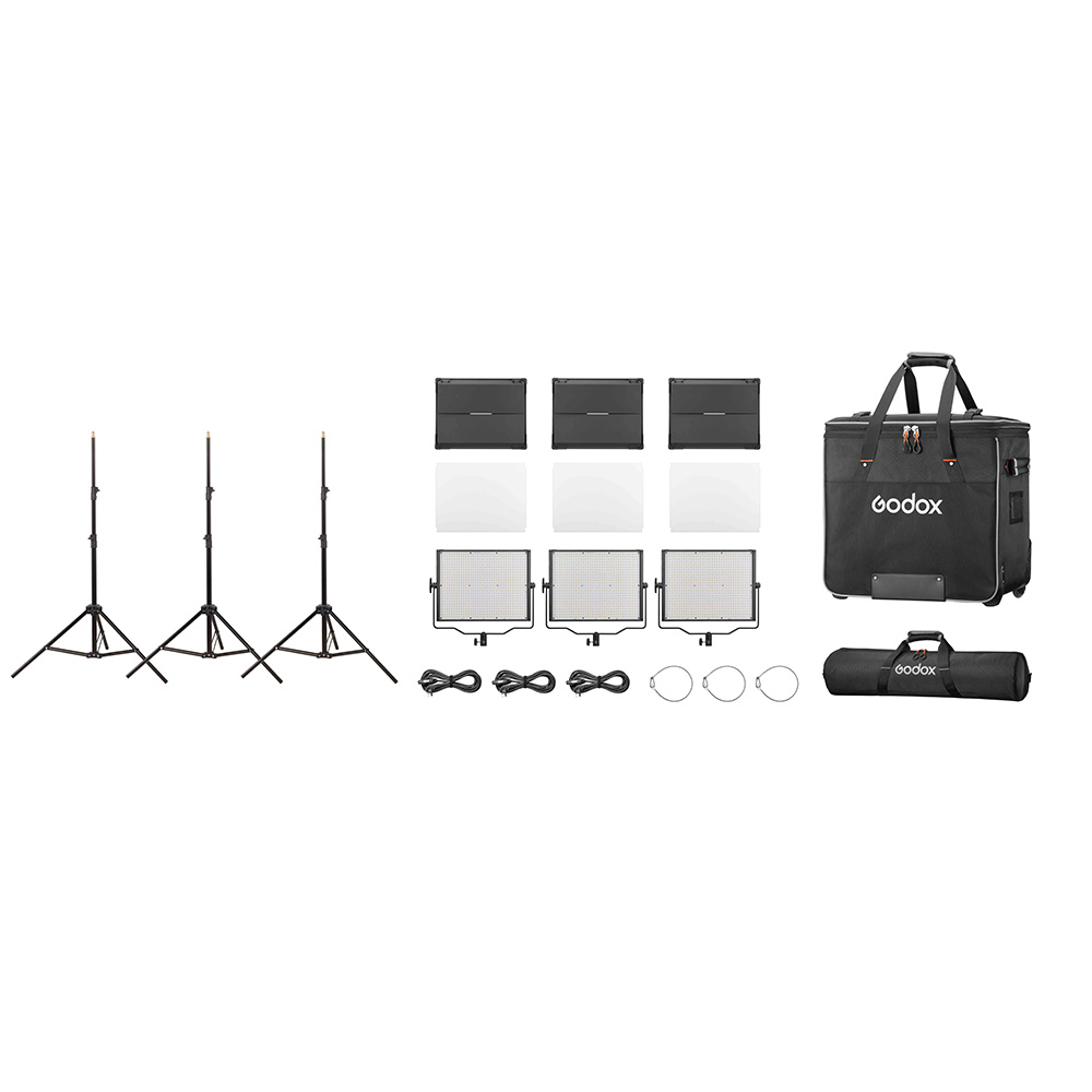 1724749016_005 Godox P120Bi K2 -LED-paneelisarja, 3 valoa