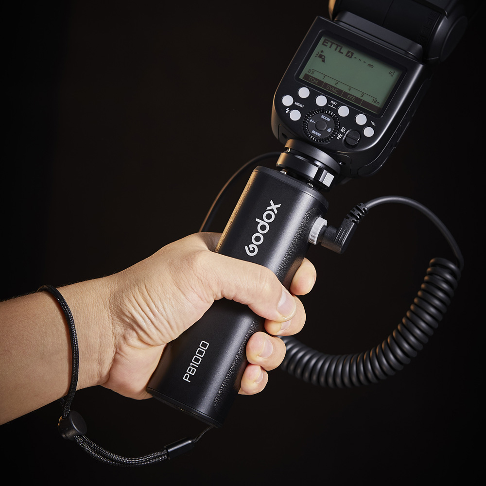 Godox PB1000 Power Grip -akkupaketti salamalle