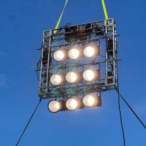 Godox KNOWLED MG4KR RGB -LED-valo kuljetuslaukulla