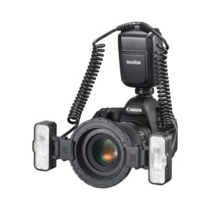 Godox MF-T76 Macro Twin TTL -makrosalama, Canon