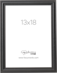 Focus Tango Wood musta 13x18 -valokuvakehys