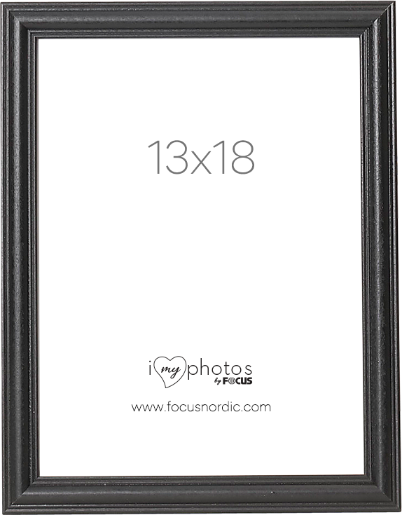 800q-01_108640 Focus Tango Wood musta 13x18 -valokuvakehys