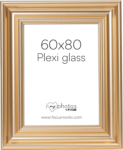 Focus Charleston kulta 60x80 -taulukehys