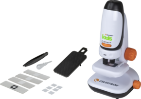 Celestron Kids Microscope -lastenmikroskooppi puhelinsovittimella