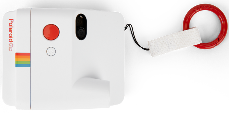 800q-01_117224 Polaroid Go Camera Clip Red -kameraklipsi