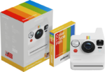 Polaroid Now+ Gen 3 valkoinen + värifilmi (8 kuvaa) -pikakamerapaketti