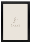 Focus Grace musta 15x21 -valokuvakehys