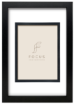 Focus Marigold musta 20x30/15x20 -valokuvakehys