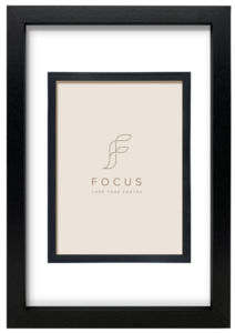 Focus Marigold musta 20x30/15x20 -valokuvakehys