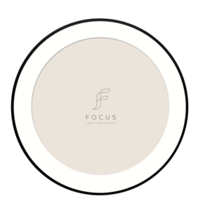 800q-01_133008 Focus Aster Round musta 46,6/PP 40cm -taulukehys