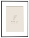 Focus Aster musta 30x40/PP 20x30 -taulukehys