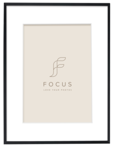Focus Aster musta 30x40/PP 20x30 -taulukehys