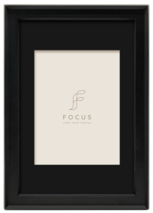 Focus Darcey musta 30x30/PP 20x20 -valokuvakehys