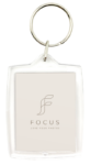 Focus akryyli 3,5x4,5 cm -avaimenperä