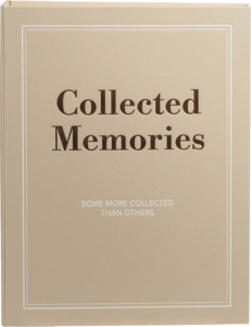 800q-01_134111 Focus Coffee Table Collected Memories 27x35cm -valokuva-albumi